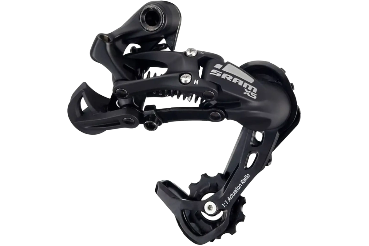 SRAM Takavaihtaja X5 9-vaihdetta pitkähäkki musta