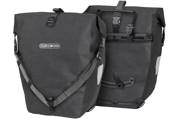 Ortlieb Back-Roller Plus Sähköpyörä laukku-pari vesitiivis (Musta) 40L