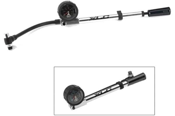 XLC Iskaripumppu 400psi Hopea/Musta