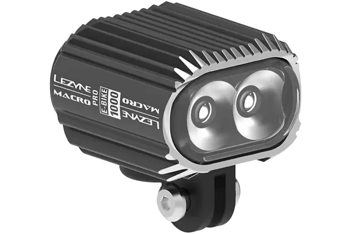 LEzyne 1000 lumenin tehokas pyoran valo