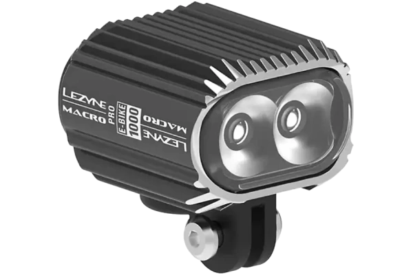 LEzyne 1000 lumenin tehokas pyoran valo