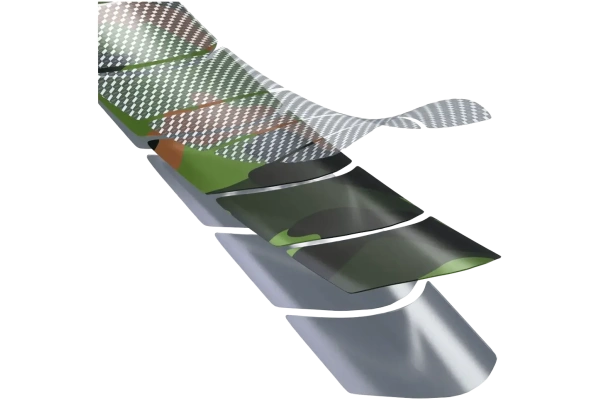 MUC-OFF Chain stay protector Chainstay Kit Color Camo