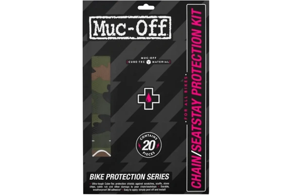 MUC-OFF Chain stay protector Chainstay Kit Color Camo