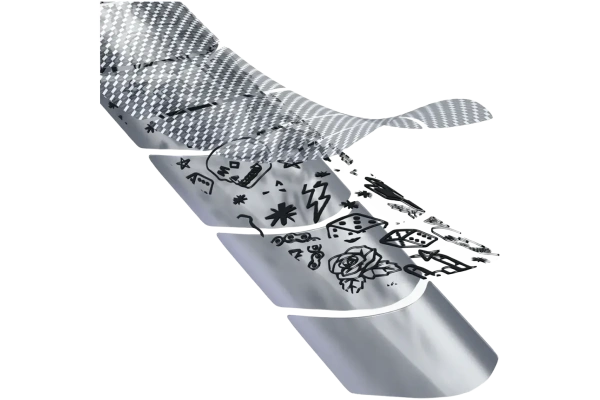 MUC-OFF Chain stay protector Chainstay Kit