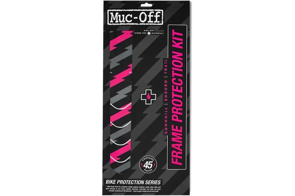 MUC-OFF Frame protector DH/ENDURO/TRAIL kit - Runkosuoja-setti - Color: Bolt