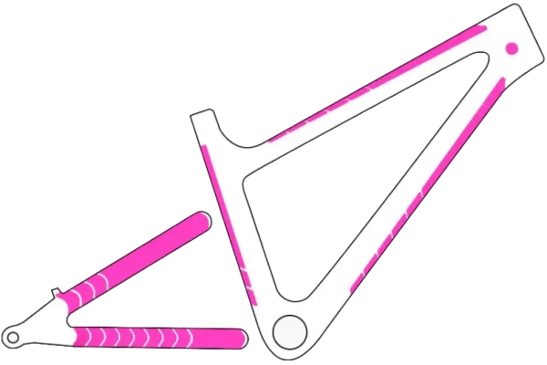 MUC-OFF Frame protector E-MTB kit