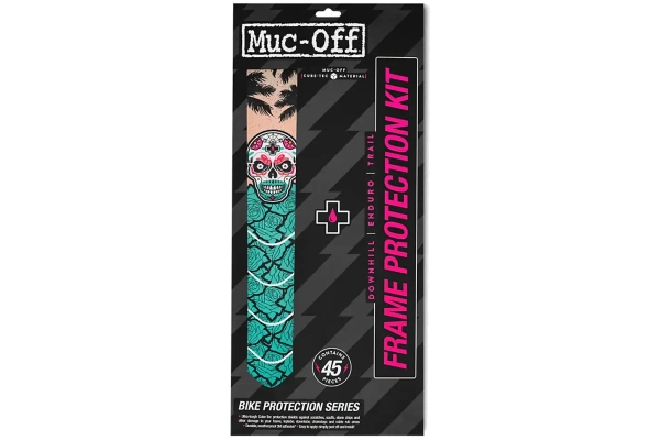 MUC-OFF Frame protector DH/ENDURO/TRAIL kit - Runkosuoja-setti - Color: Day Of The Shred