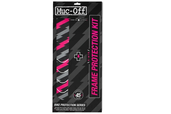 MUC-OFF Frame protector E-MTB kit - Runkosuoja-setti - Color: Bolt