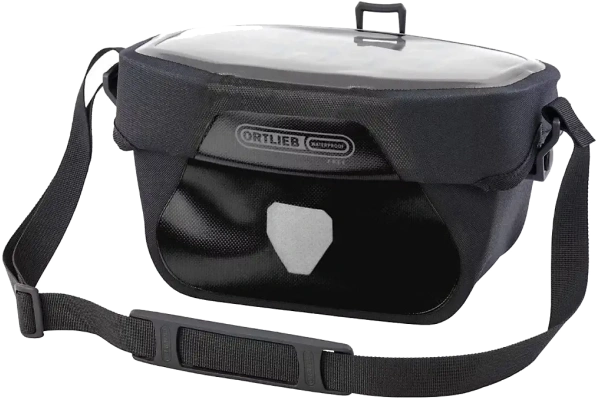 ORTLIEB ULTIMATE SIX PLUS OHJAUSTANGON LAUKKU 5L MUSTA