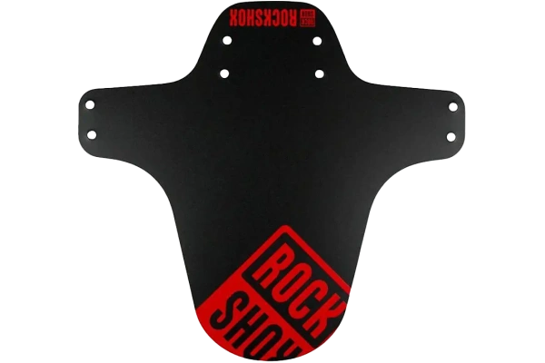ROCKSHOX Mudguard MTB etulokasuoja musta / punainen