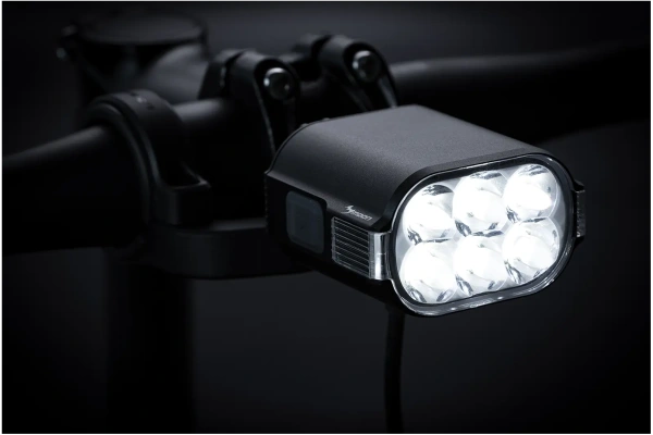 MOON Front light E-Power 2000 Black