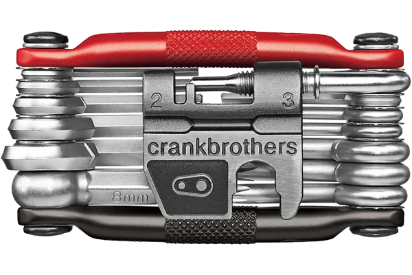 CRANKBROTHERS monitoimityökalu M19 Musta/Punainen